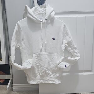 Champion Womans Classic White Hoodie XS